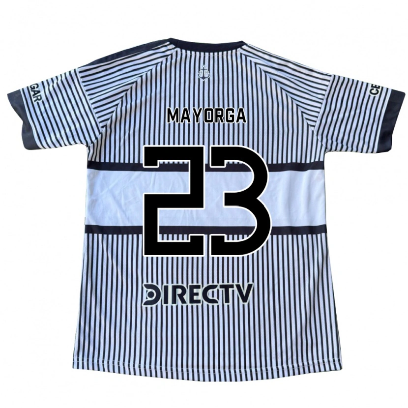 Danxen Herren Miriam Mayorga #23 Weiß Schwarz Gelb Auswärtstrikot Trikot 2026/27 T-Shirt Schweiz