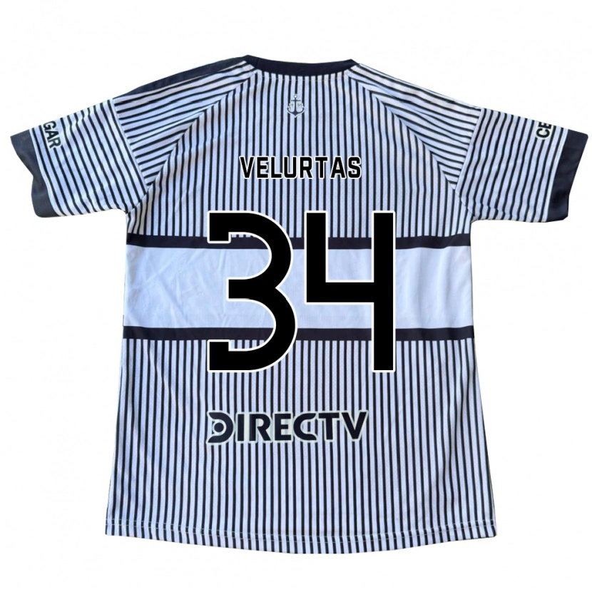 Danxen Herren Pedro Velurtas #34 Weiß Schwarz Gelb Auswärtstrikot Trikot 2026/27 T-Shirt Schweiz
