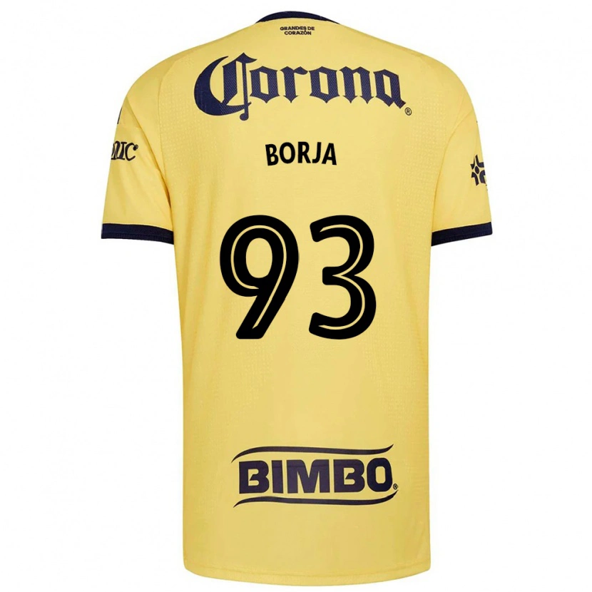 Danxen Herren Miguel Borja #93 Gelb Rot Schwarz Heimtrikot Trikot 2026/27 T-Shirt Schweiz