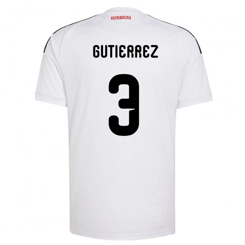 Danxen Damen Daniel Gutiérrez #3 Weiß Schwarz Heimtrikot Trikot 2026/27 T-Shirt Schweiz