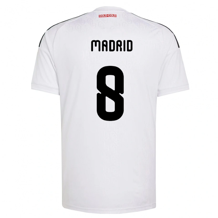 Danxen Damen Álvaro Madrid #8 Weiß Schwarz Heimtrikot Trikot 2026/27 T-Shirt Schweiz