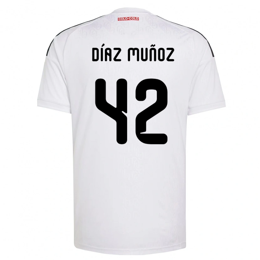 Danxen Damen Cristian Díaz Muñoz #42 Weiß Schwarz Heimtrikot Trikot 2026/27 T-Shirt Schweiz
