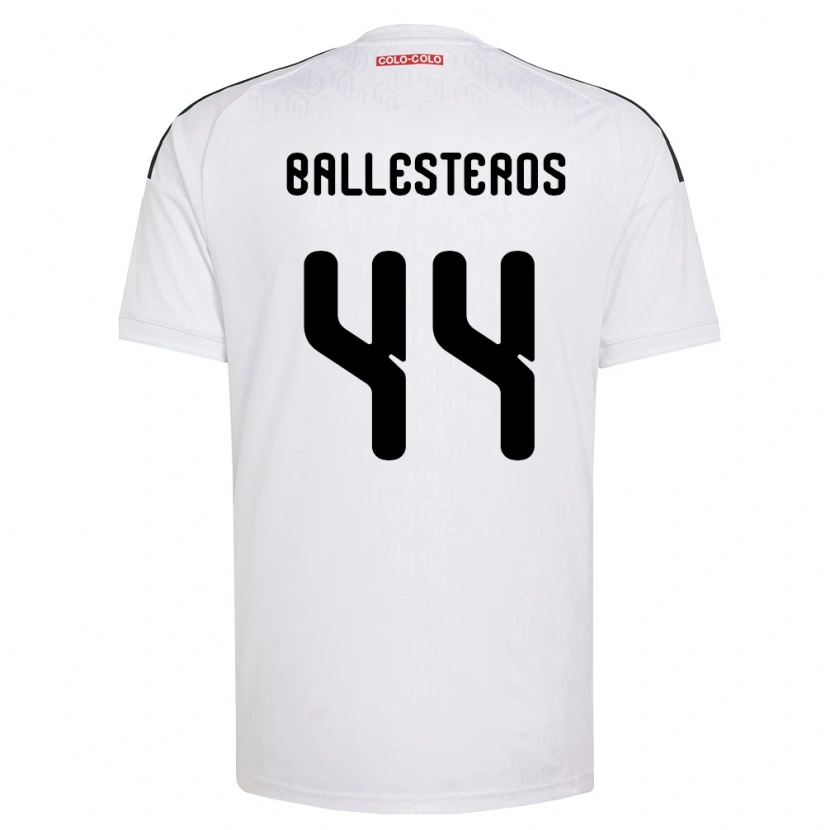 Danxen Damen Martín Ballesteros #44 Weiß Schwarz Heimtrikot Trikot 2026/27 T-Shirt Schweiz