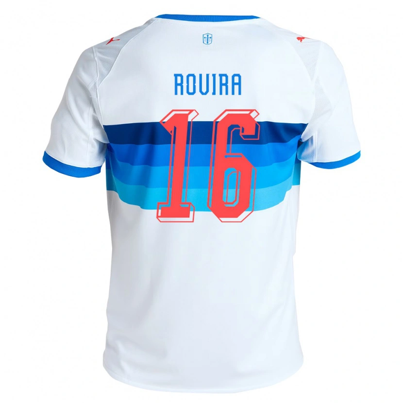 Danxen Damen Brayan Rovira #16 Weiß Himmelblau Heimtrikot Trikot 2026/27 T-Shirt Schweiz