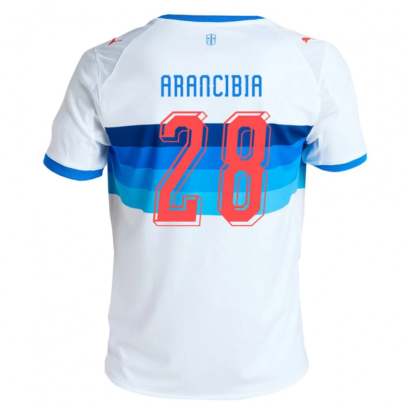 Danxen Damen Francisco Arancibia #28 Weiß Himmelblau Heimtrikot Trikot 2026/27 T-Shirt Schweiz