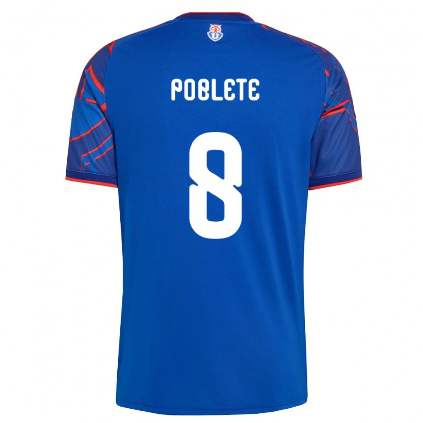 Danxen Damen Israel Poblete #8 Königsblau Rot Heimtrikot Trikot 2026/27 T-Shirt Schweiz