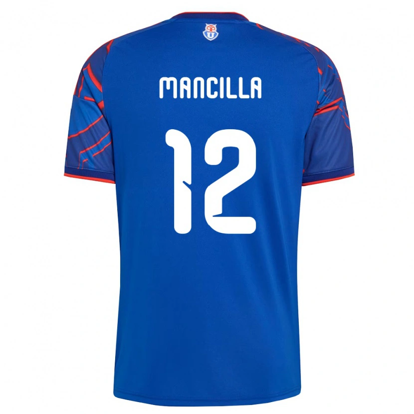Danxen Damen Franco Mancilla #12 Königsblau Rot Heimtrikot Trikot 2026/27 T-Shirt Schweiz