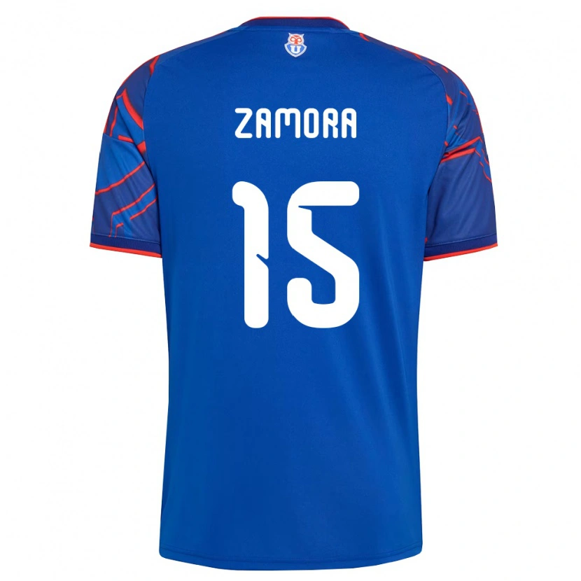 Danxen Damen Daniela Zamora #15 Königsblau Rot Heimtrikot Trikot 2026/27 T-Shirt Schweiz