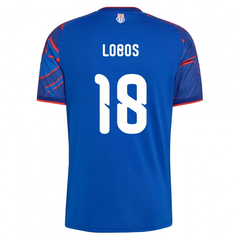 Danxen Damen Franco Lobos #18 Königsblau Rot Heimtrikot Trikot 2026/27 T-Shirt Schweiz