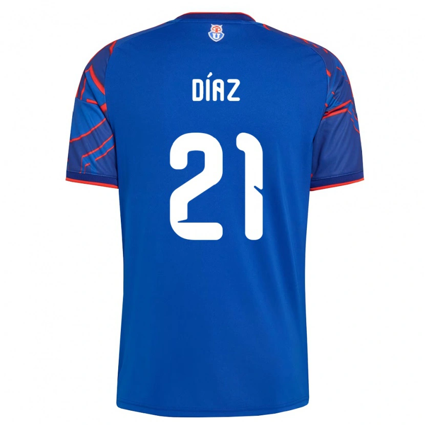 Danxen Damen Marcelo Díaz #21 Königsblau Rot Heimtrikot Trikot 2026/27 T-Shirt Schweiz