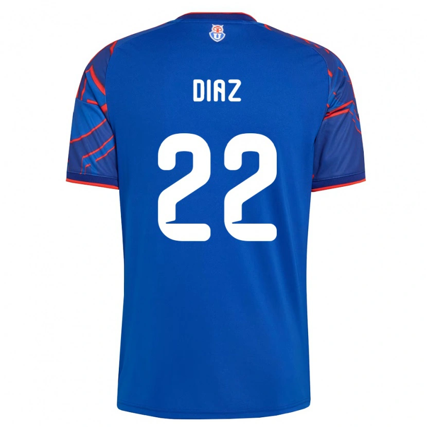 Danxen Damen Valentina Díaz #22 Königsblau Rot Heimtrikot Trikot 2026/27 T-Shirt Schweiz