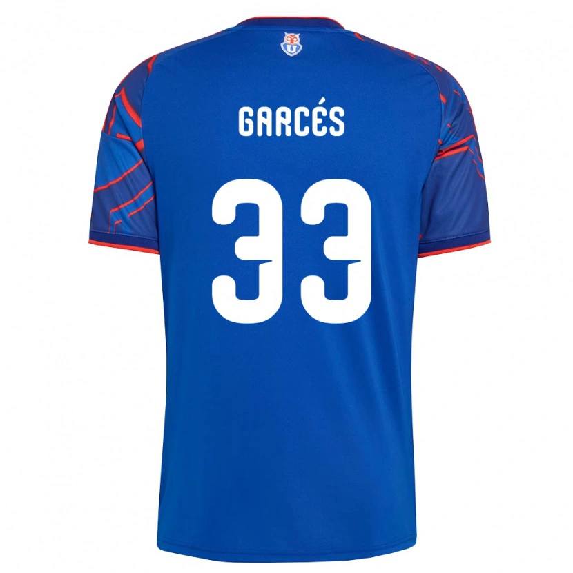Danxen Damen Simón Garcés #33 Königsblau Rot Heimtrikot Trikot 2026/27 T-Shirt Schweiz