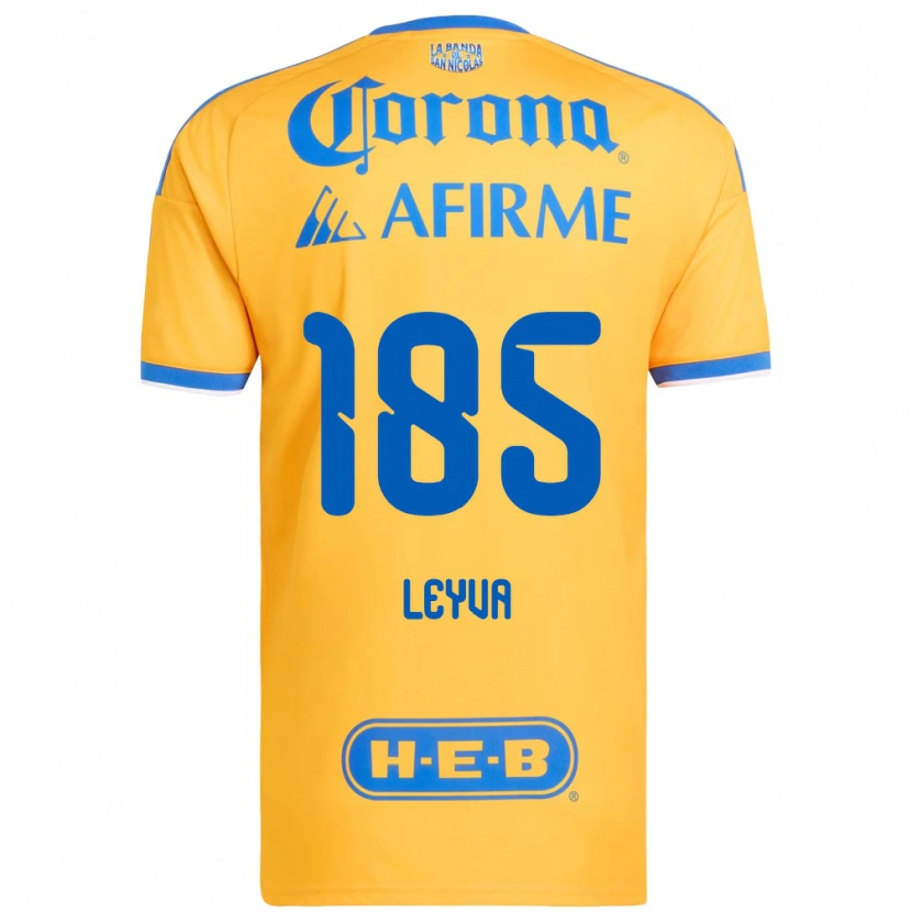 Danxen Damen Jorge Leyva #185 Gelb Blau Heimtrikot Trikot 2026/27 T-Shirt Schweiz