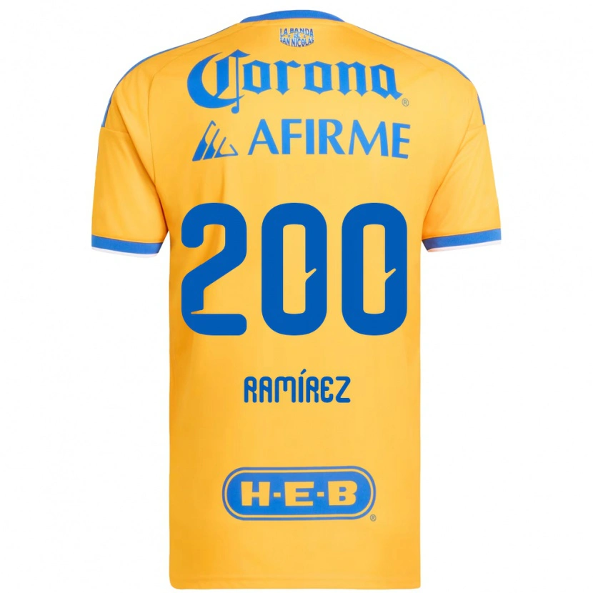 Danxen Damen Diego Ramírez #200 Gelb Blau Heimtrikot Trikot 2026/27 T-Shirt Schweiz