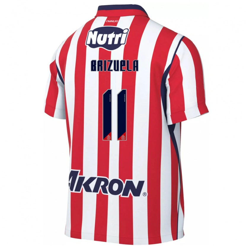 Danxen Damen Isaác Brizuela #11 Rot Weiß Heimtrikot Trikot 2026/27 T-Shirt Schweiz