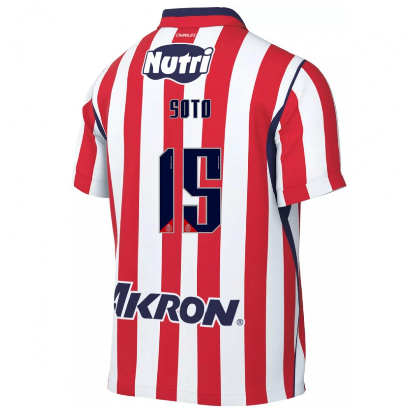 Danxen Damen Rubí Soto #15 Rot Weiß Heimtrikot Trikot 2026/27 T-Shirt Schweiz