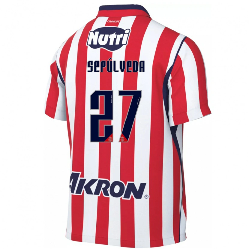 Danxen Damen Leonardo Sepúlveda #27 Rot Weiß Heimtrikot Trikot 2026/27 T-Shirt Schweiz