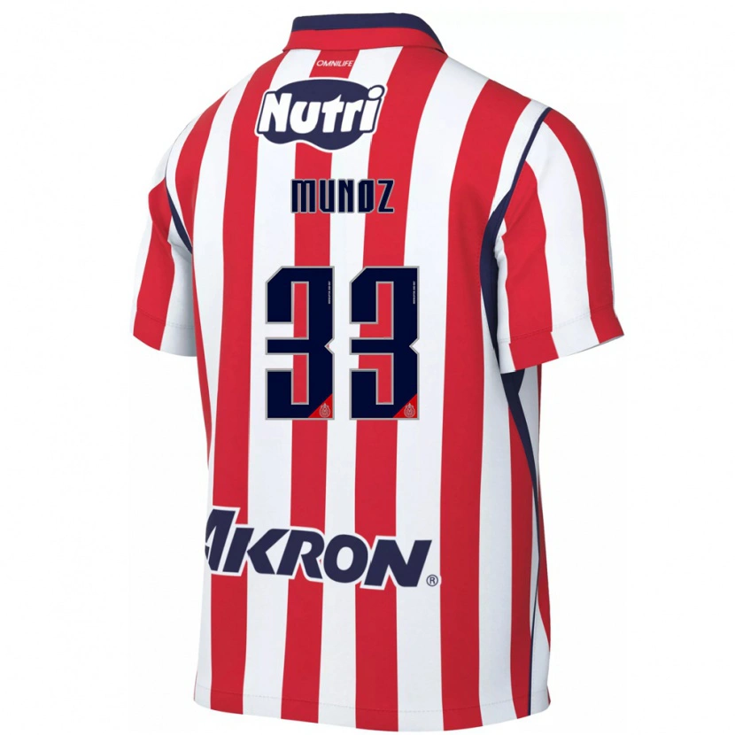 Danxen Damen Zahid Muñoz #33 Rot Weiß Heimtrikot Trikot 2026/27 T-Shirt Schweiz