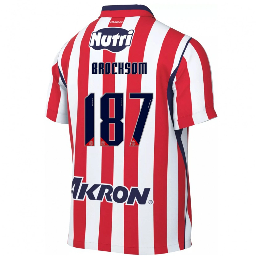Danxen Damen Brandón Brocksom #187 Rot Weiß Heimtrikot Trikot 2026/27 T-Shirt Schweiz