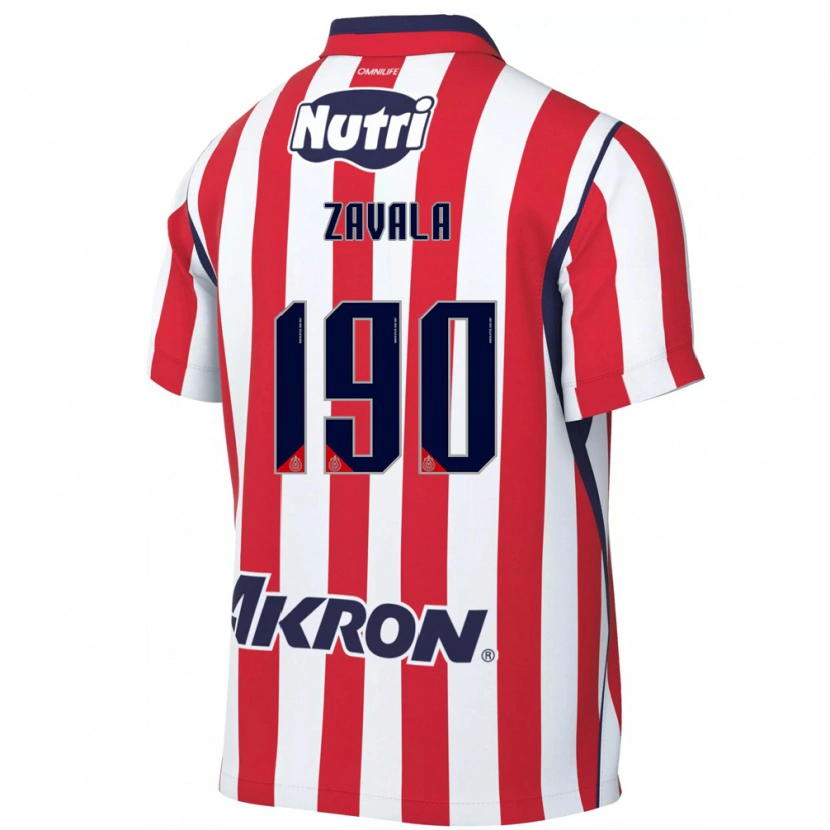 Danxen Damen Juan Zavala #190 Rot Weiß Heimtrikot Trikot 2026/27 T-Shirt Schweiz