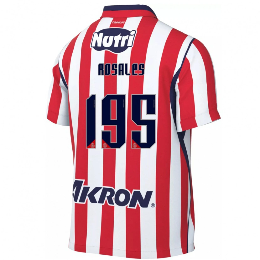 Danxen Damen Diego Rosales #195 Rot Weiß Heimtrikot Trikot 2026/27 T-Shirt Schweiz