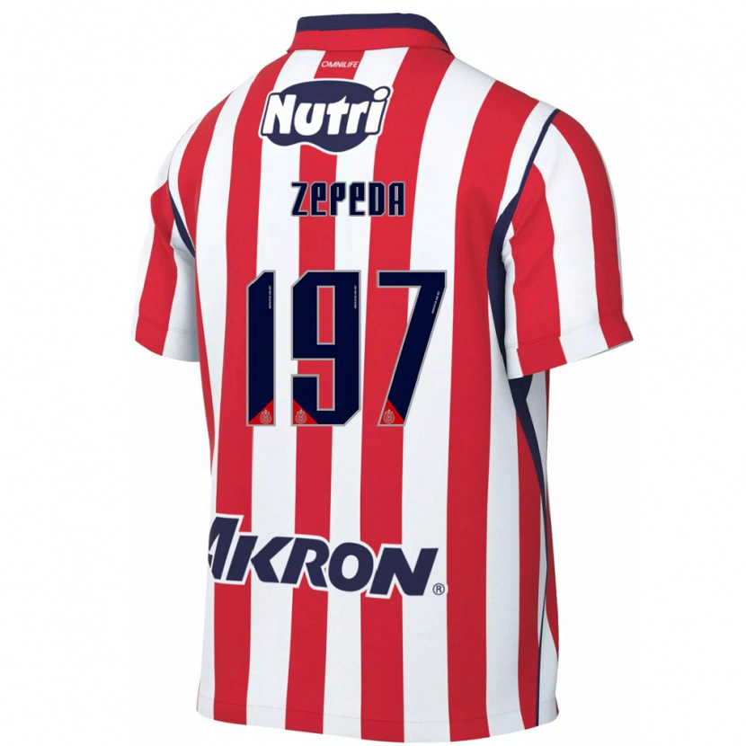Danxen Damen Carlos Zepeda #197 Rot Weiß Heimtrikot Trikot 2026/27 T-Shirt Schweiz