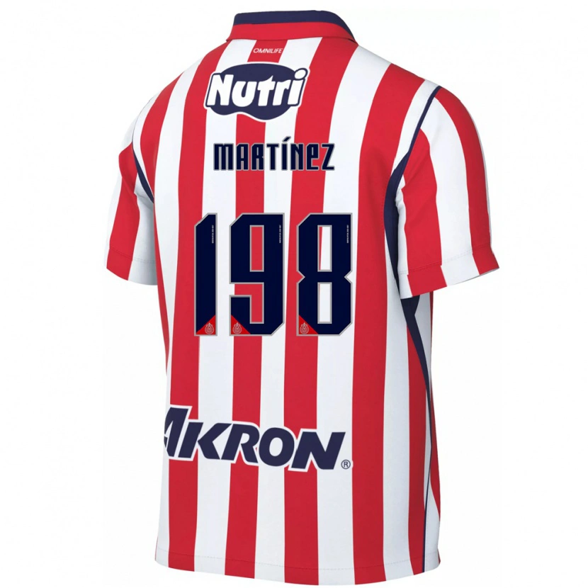 Danxen Damen Andrew Martínez #198 Rot Weiß Heimtrikot Trikot 2026/27 T-Shirt Schweiz