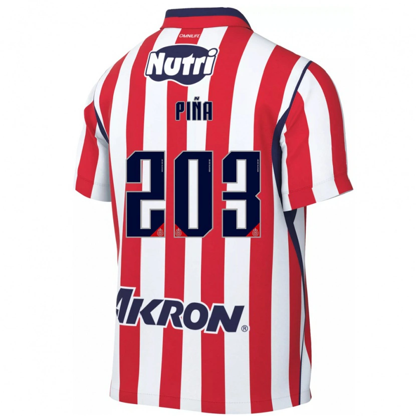 Danxen Damen Fernando Piña #203 Rot Weiß Heimtrikot Trikot 2026/27 T-Shirt Schweiz