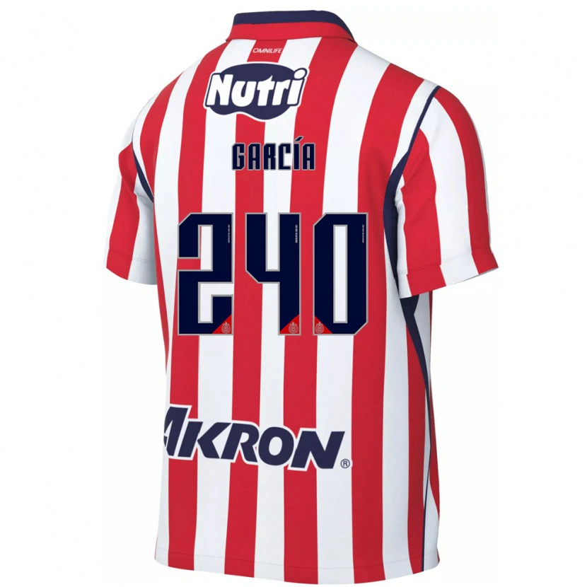 Danxen Damen Víctor García #240 Rot Weiß Heimtrikot Trikot 2026/27 T-Shirt Schweiz