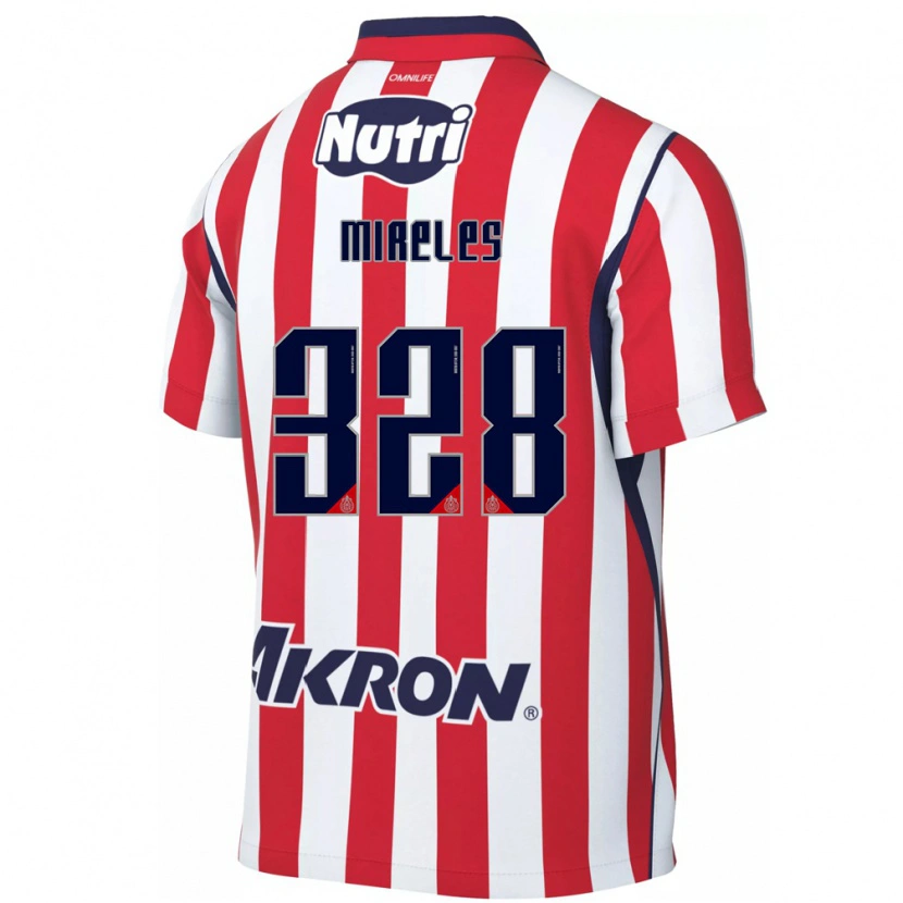 Danxen Damen Ricardo Mireles #328 Rot Weiß Heimtrikot Trikot 2026/27 T-Shirt Schweiz
