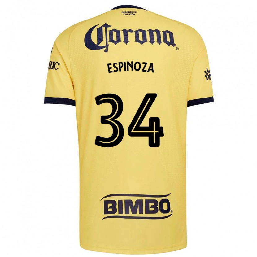 Danxen Damen Dagoberto Espinoza #34 Gelb Rot Schwarz Heimtrikot Trikot 2026/27 T-Shirt Schweiz