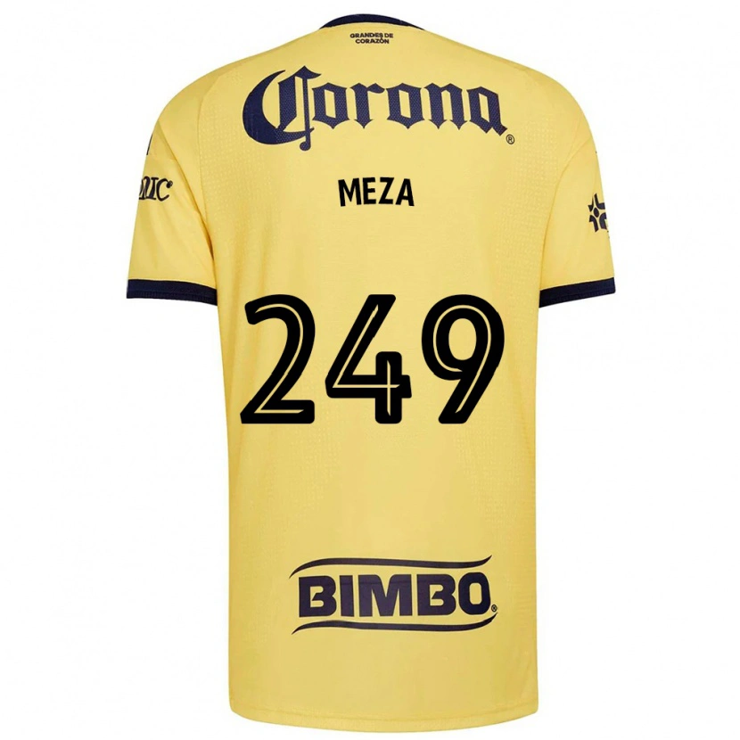 Danxen Damen Enrique Meza #249 Gelb Rot Schwarz Heimtrikot Trikot 2026/27 T-Shirt Schweiz