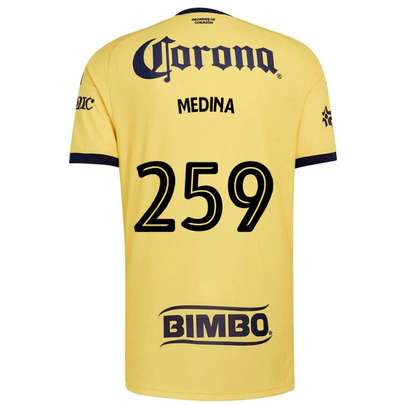 Danxen Damen Sebastián Medina #259 Gelb Rot Schwarz Heimtrikot Trikot 2026/27 T-Shirt Schweiz