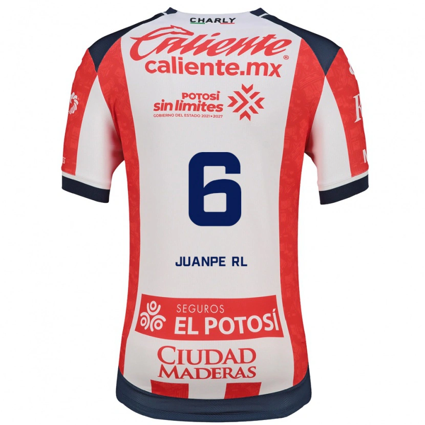 Danxen Damen Juan Pedro Ramírez López #6 Rot Weiß Schwarz Heimtrikot Trikot 2026/27 T-Shirt Schweiz