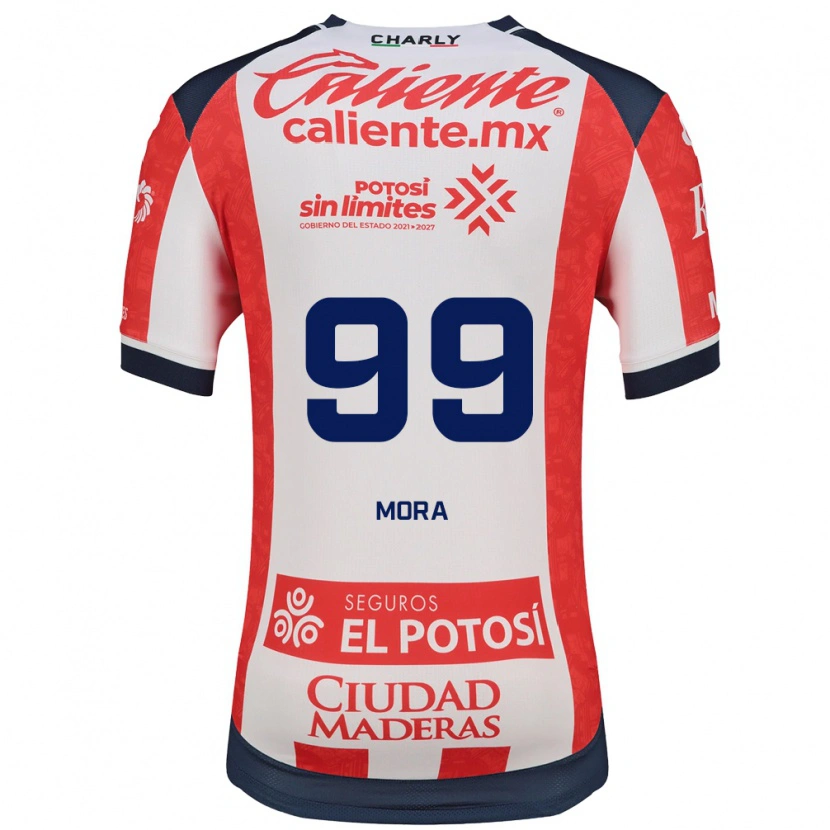 Danxen Damen Felipe Mora #99 Rot Weiß Schwarz Heimtrikot Trikot 2026/27 T-Shirt Schweiz