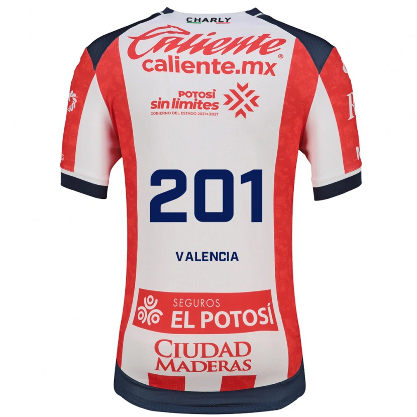 Danxen Damen Cristian Valencia #201 Rot Weiß Schwarz Heimtrikot Trikot 2026/27 T-Shirt Schweiz