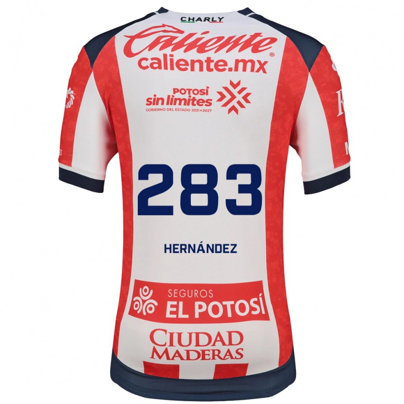 Danxen Damen Sebastián Hernández #283 Rot Weiß Schwarz Heimtrikot Trikot 2026/27 T-Shirt Schweiz