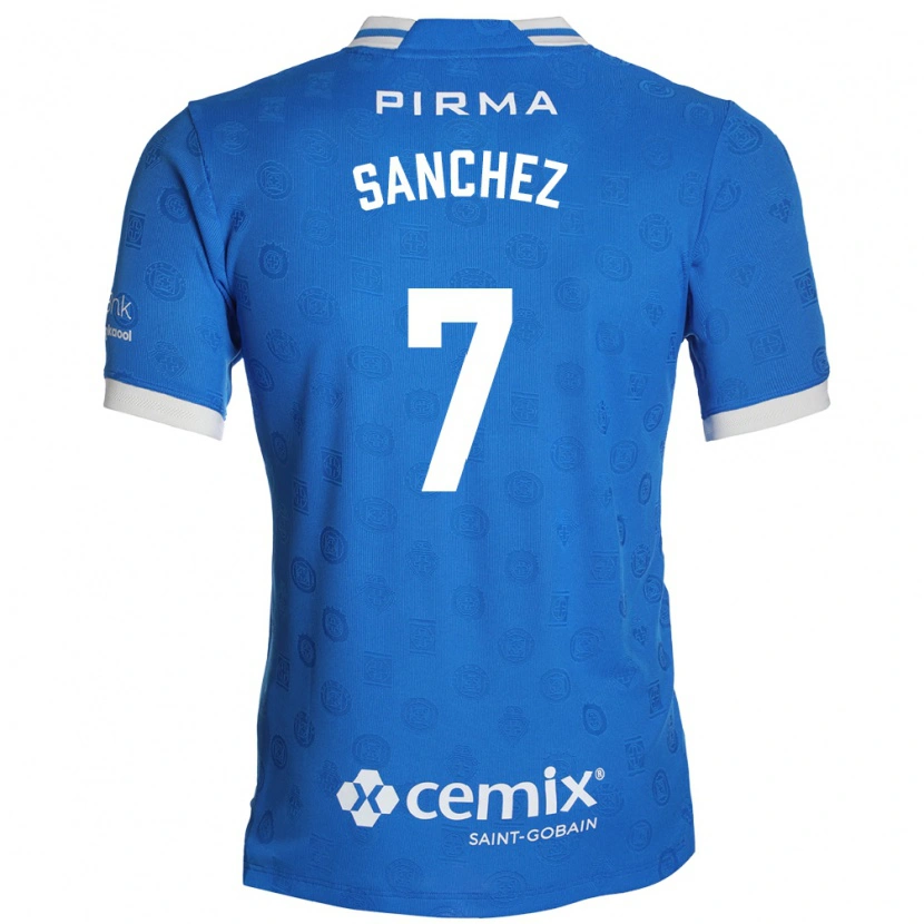 Danxen Damen Andrea Sanchez #7 Blau Weiß Rot Heimtrikot Trikot 2026/27 T-Shirt Schweiz