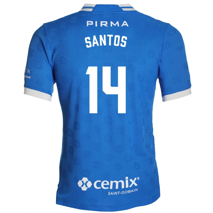 Danxen Damen Eleisa Santos #14 Blau Weiß Rot Heimtrikot Trikot 2026/27 T-Shirt Schweiz