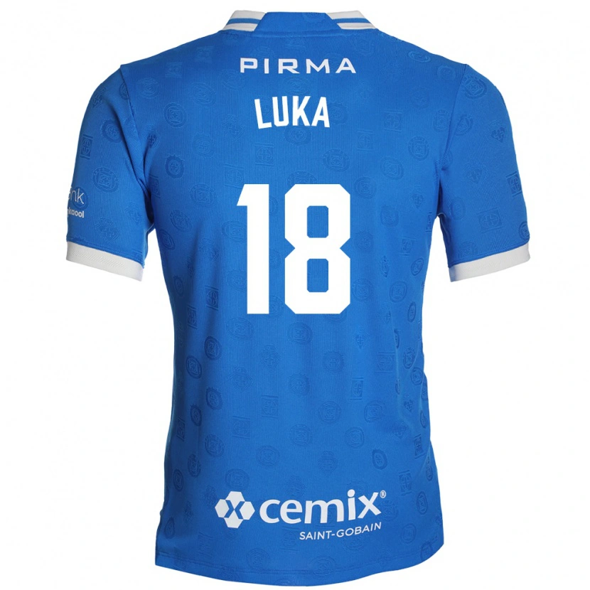 Danxen Damen Luka Romero #18 Blau Weiß Rot Heimtrikot Trikot 2026/27 T-Shirt Schweiz