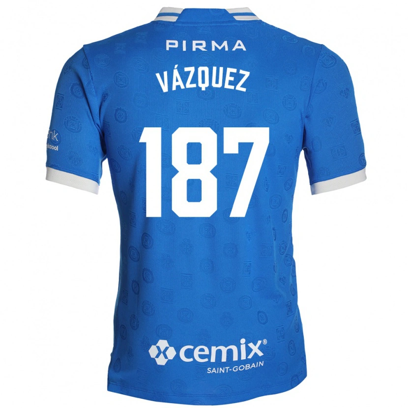 Danxen Damen Cristian Vázquez #187 Blau Weiß Rot Heimtrikot Trikot 2026/27 T-Shirt Schweiz