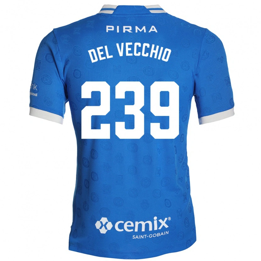 Danxen Damen Michael Del Vecchio #239 Blau Weiß Rot Heimtrikot Trikot 2026/27 T-Shirt Schweiz