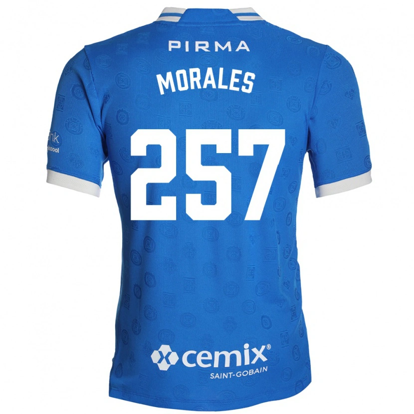 Danxen Damen Diego Morales #257 Blau Weiß Rot Heimtrikot Trikot 2026/27 T-Shirt Schweiz