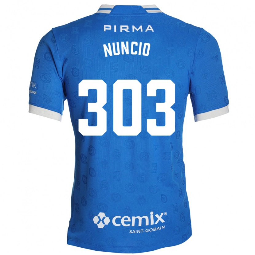 Danxen Damen Carlos Nuncio #303 Blau Weiß Rot Heimtrikot Trikot 2026/27 T-Shirt Schweiz