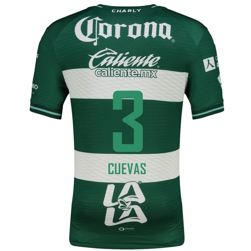 Danxen Damen Mauricio Cuevas #3 Grün Weiß Heimtrikot Trikot 2026/27 T-Shirt Schweiz