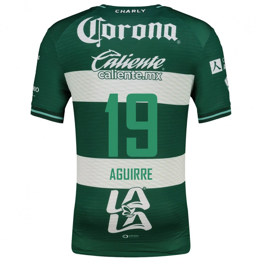 Danxen Damen Eduardo Aguirre #19 Grün Weiß Heimtrikot Trikot 2026/27 T-Shirt Schweiz