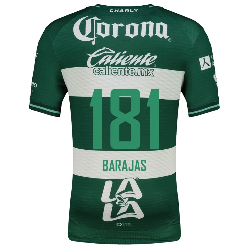 Danxen Damen Sergio Barajas #181 Grün Weiß Heimtrikot Trikot 2026/27 T-Shirt Schweiz