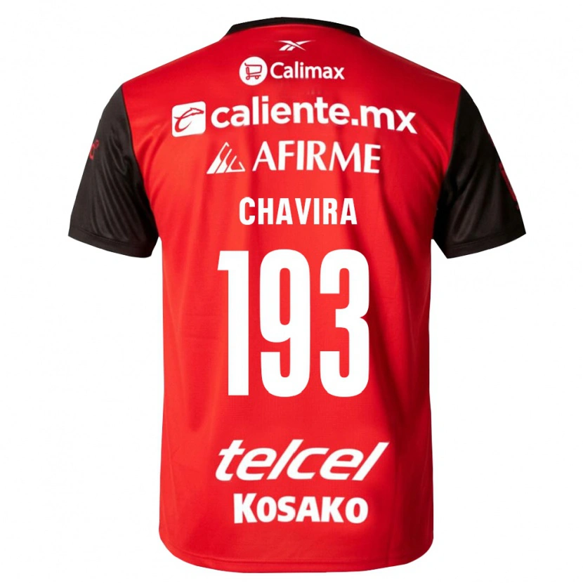 Danxen Damen Juan Chavira #193 Schwarz Rot Heimtrikot Trikot 2026/27 T-Shirt Schweiz