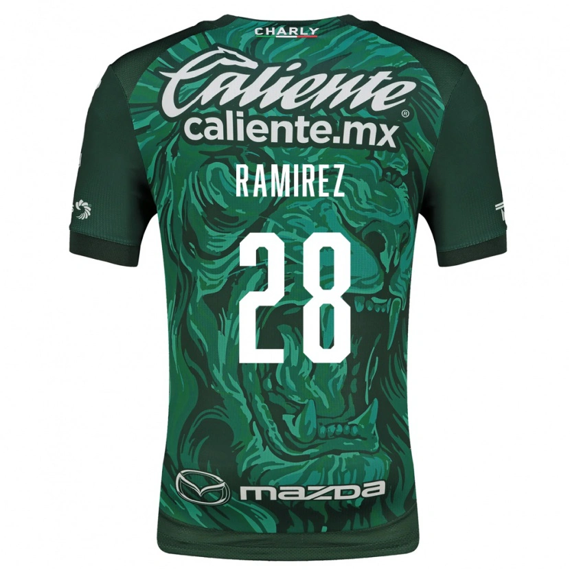 Danxen Damen David Ramírez #28 Grün Schwarz Heimtrikot Trikot 2026/27 T-Shirt Schweiz