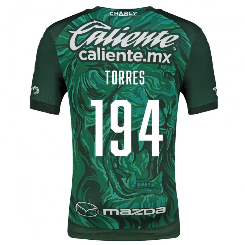 Danxen Damen Erick Torres #194 Grün Schwarz Heimtrikot Trikot 2026/27 T-Shirt Schweiz